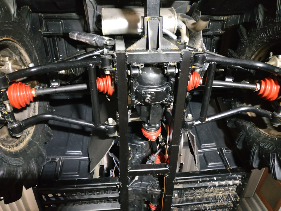 Самодельный квадроцикл с двигателем от ОКИ — пощаговая инструкция и чертежи — МозгоЧины