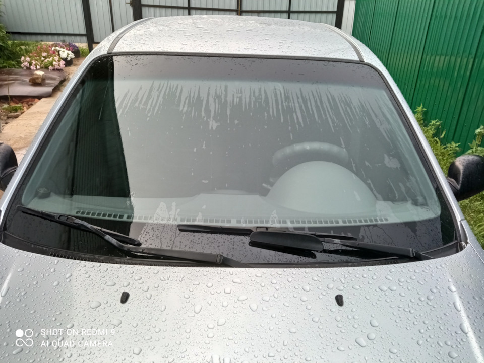 Замена лобового стекла — Hyundai Accent (2G), 1,5 л, 2007 года | визит ...