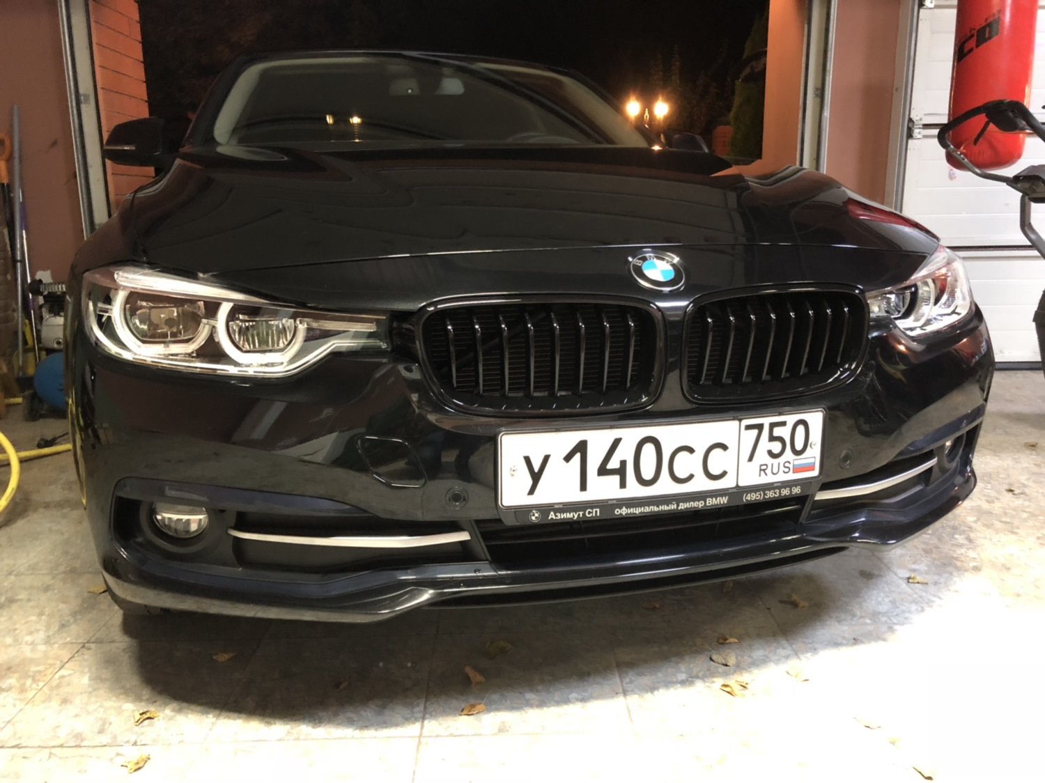 замена ноздрей bmw f30