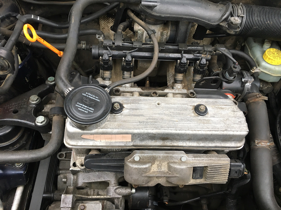 Замена термостата и уплотнительных колец на форсунках — Skoda Fabia Mk1 ...