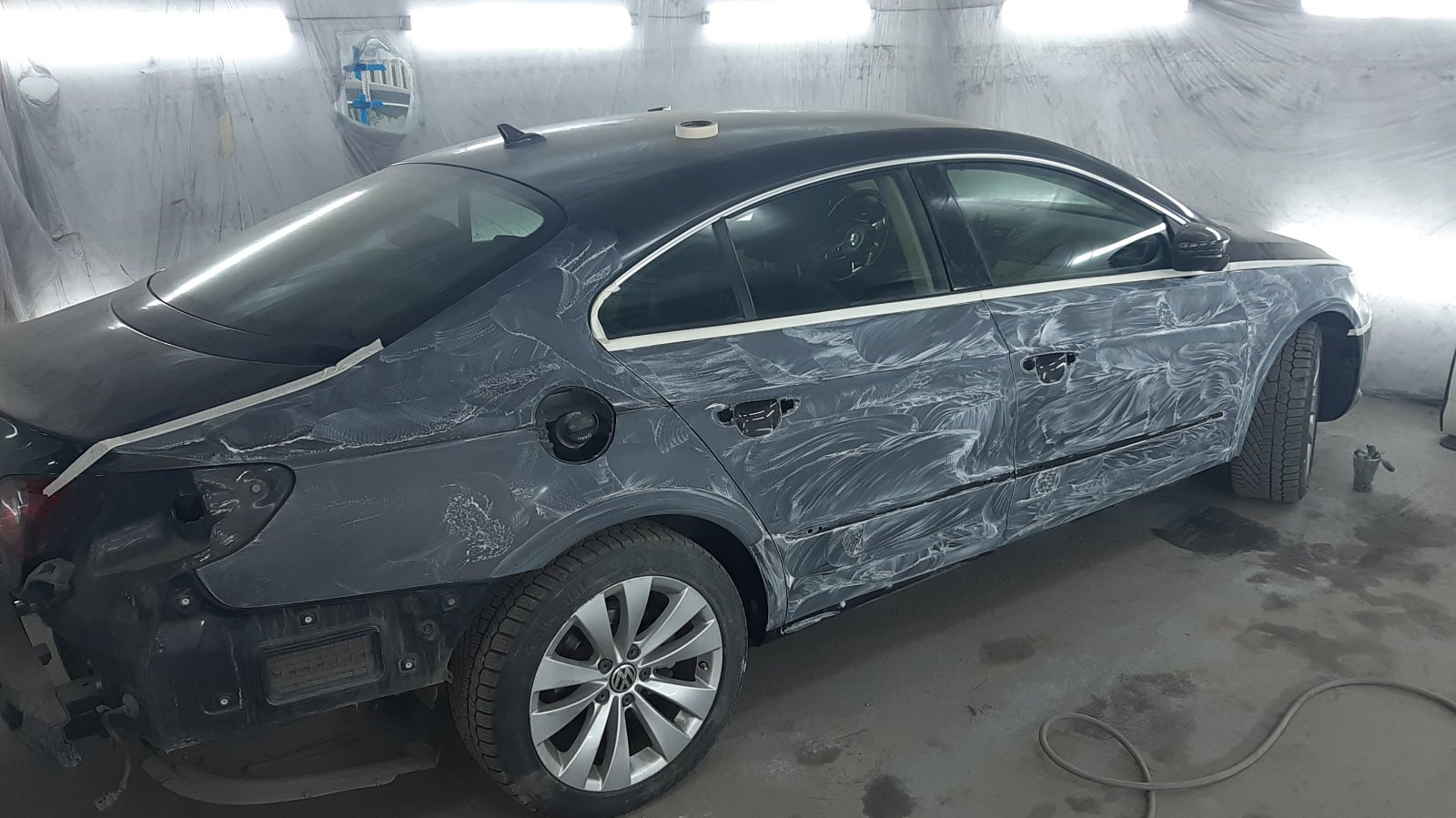 Ремонт кузова #11. Полировка после покраски — Volkswagen Passat CC, 2 л ...