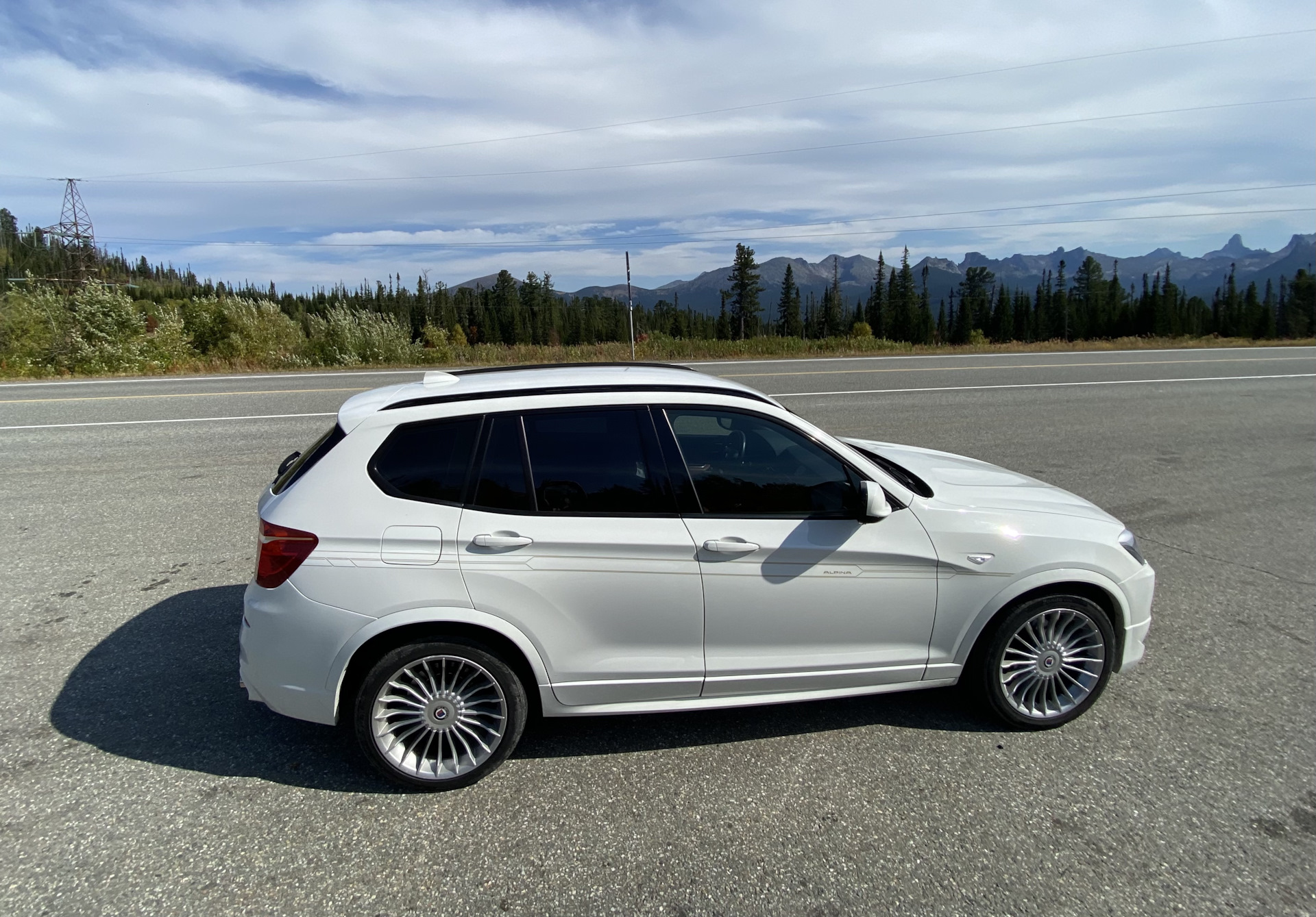 Альпина в сибирских горах — Alpina XD3 (F25), 3 л, 2013 года | путешествие  | DRIVE2