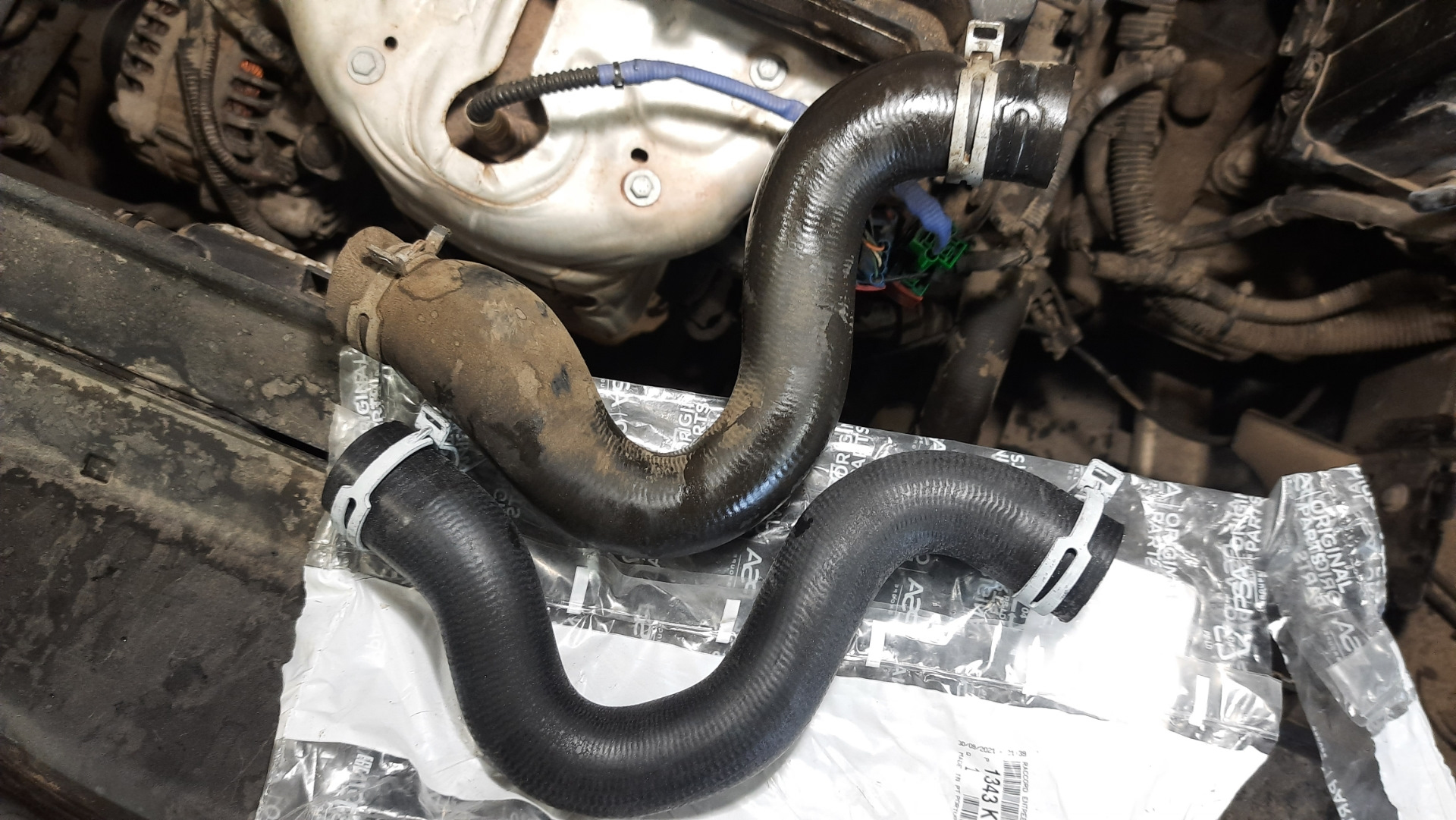 Надулся патрубок, крышка расширительного бачка — Citroen C4 (2G), 1,6 л ...