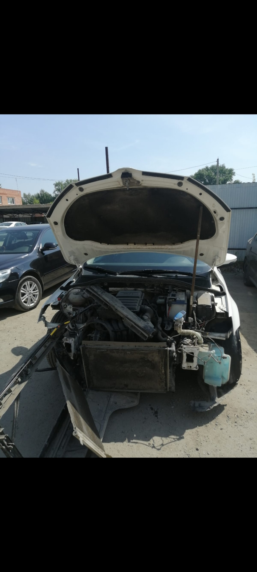 Мойка радиатаров — Skoda Octavia A7 Mk3, 1,6 л, 2014 года | мойка | DRIVE2