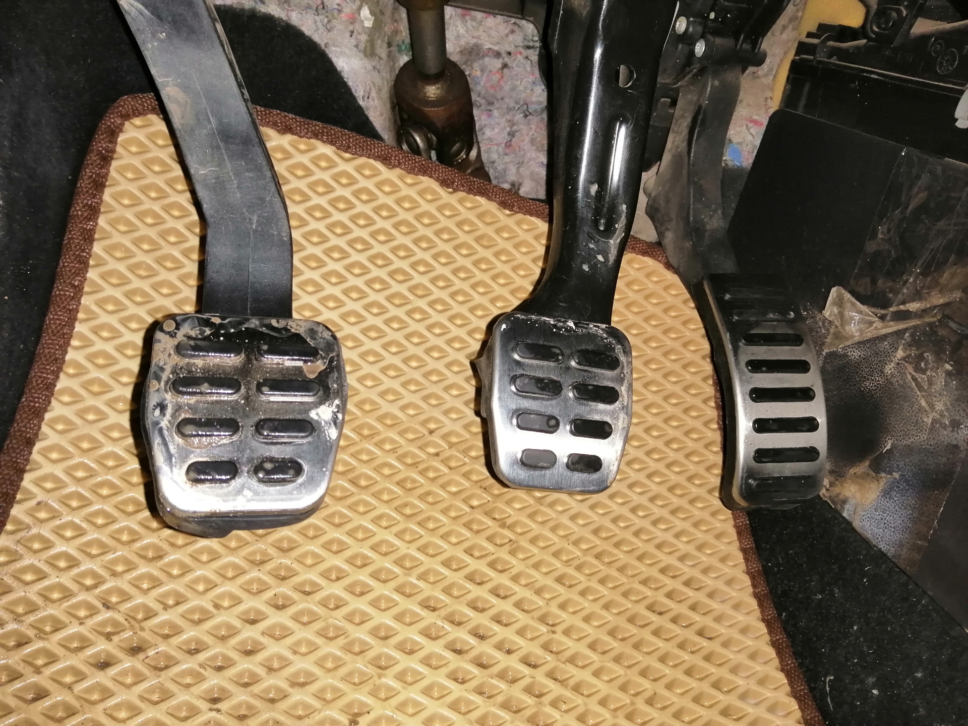 Определение типа накладок