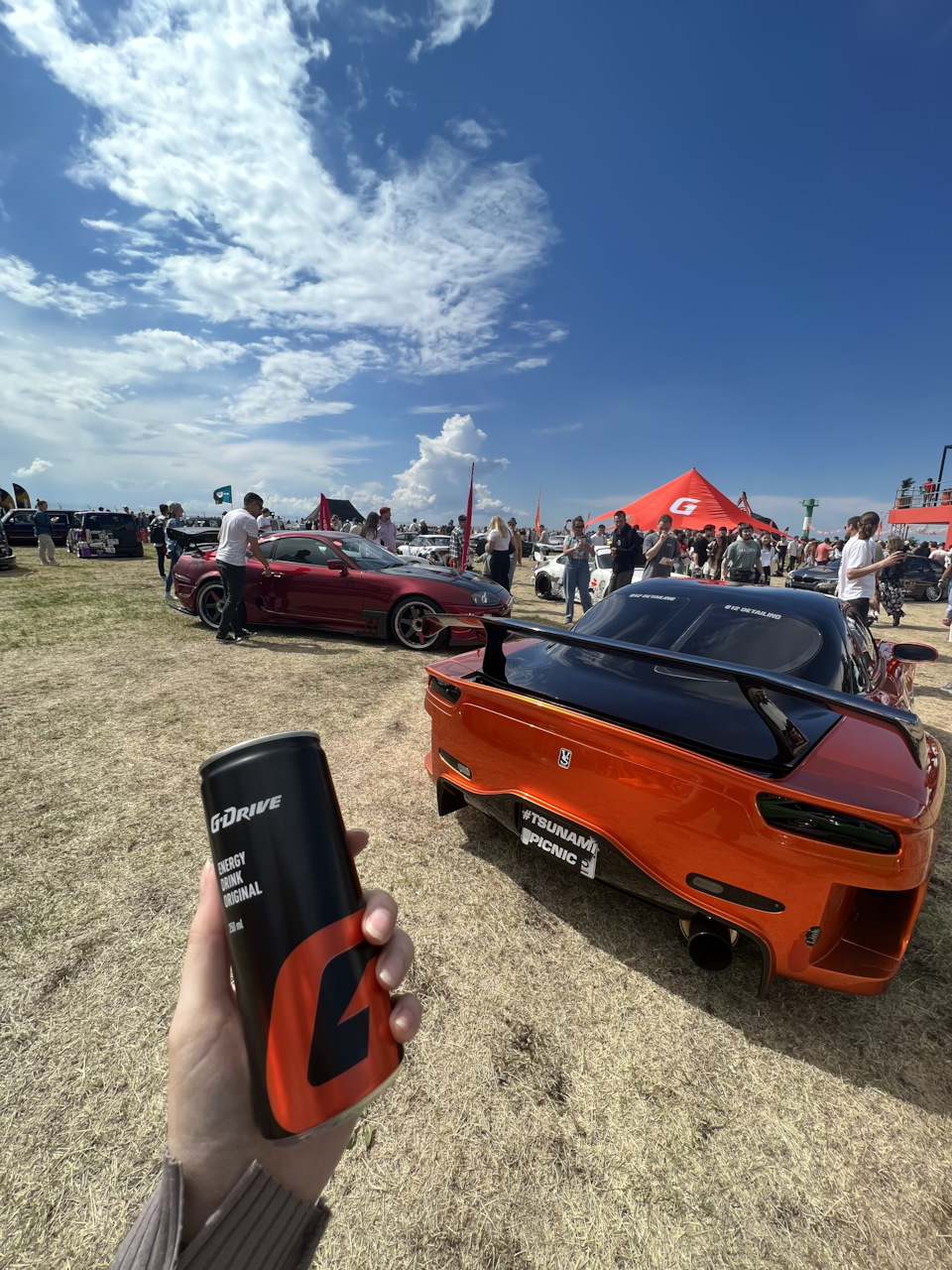 Tsunami picnic 2023 — Mazda RX-7 (FD), 2,5 л, 1993 года | встреча | DRIVE2