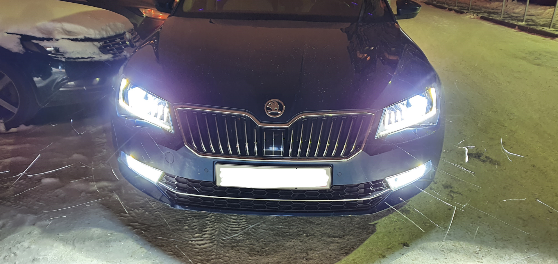 D3S LED — Skoda Superb Mk3, 2 л, 2018 года | тюнинг | DRIVE2