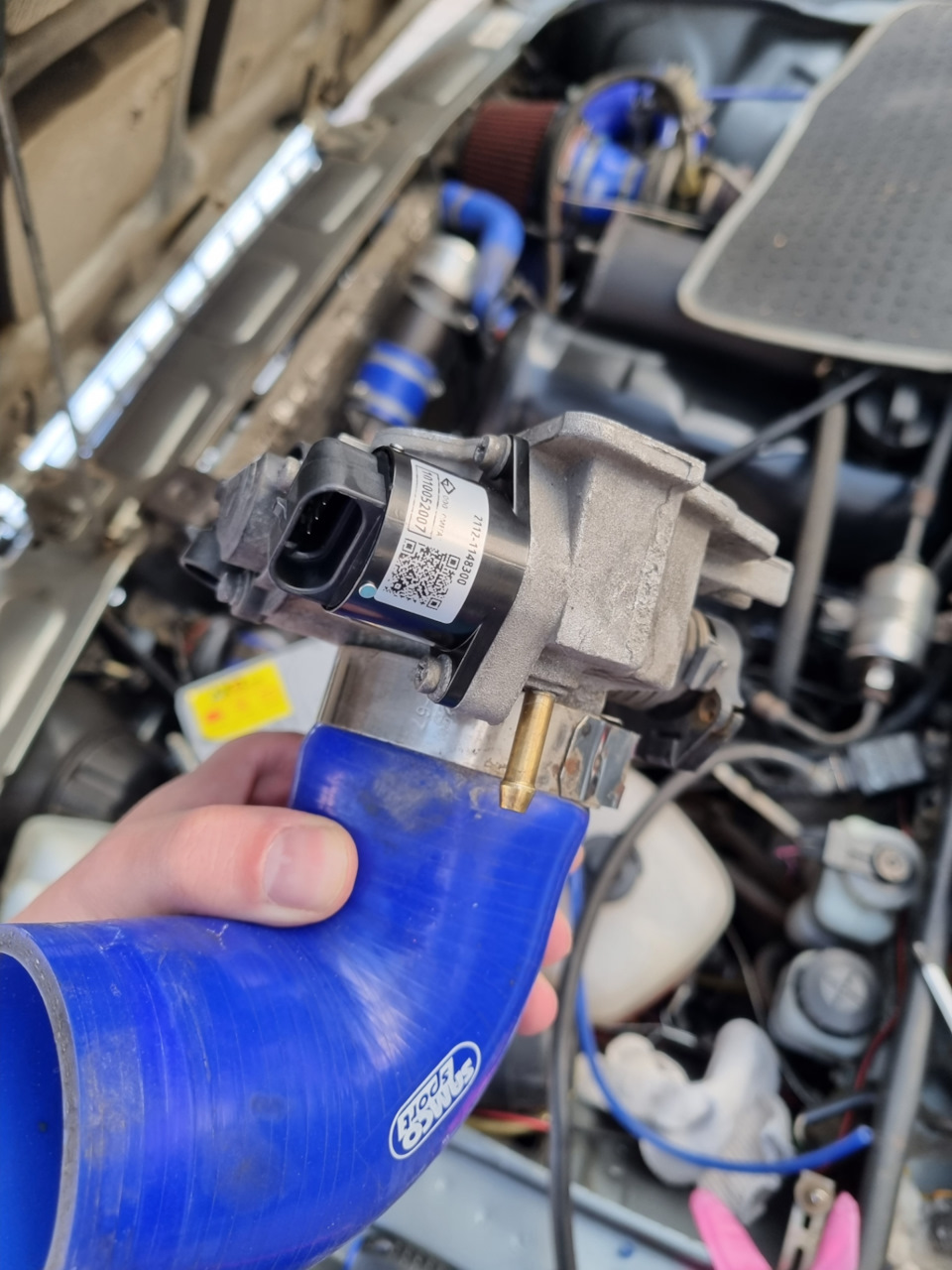 Регулятор ХХ и шланг — Lada 210740, 1,6 л, 2010 года | поломка | DRIVE2