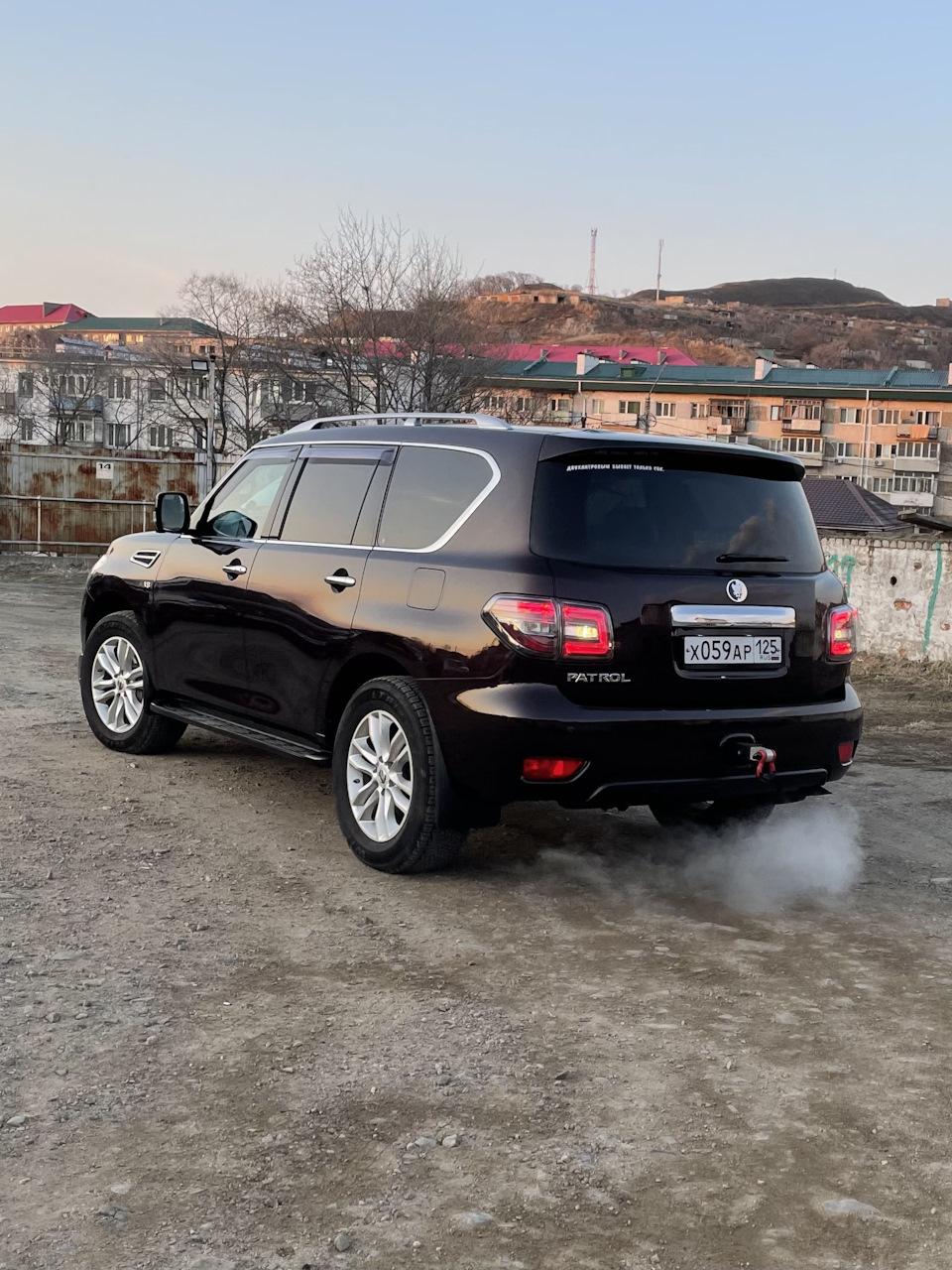 Счастливого пути! — Nissan Patrol (Y62), 5,6 л, 2011 года | продажа машины  | DRIVE2