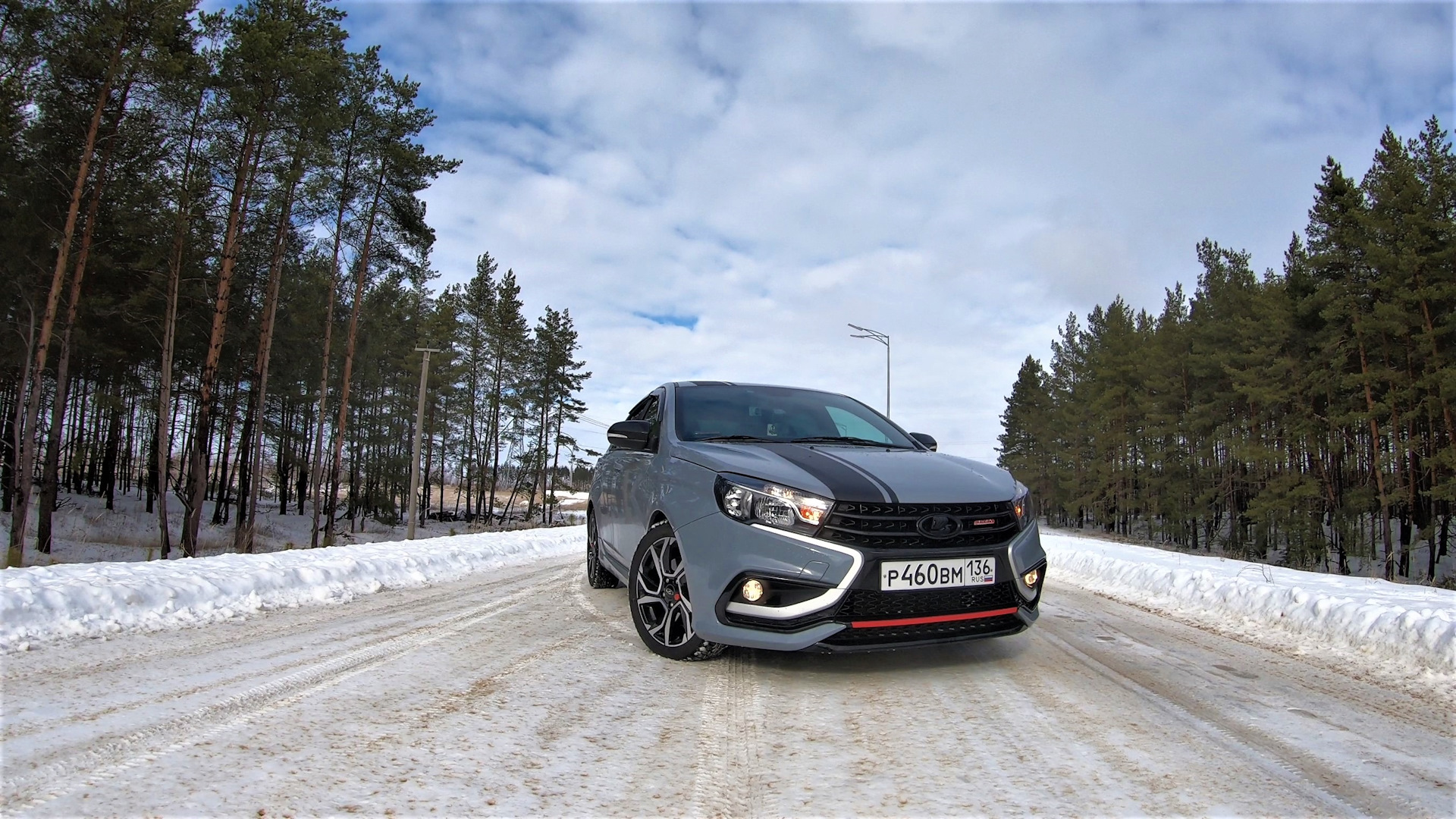 Lada Vesta 159 зима