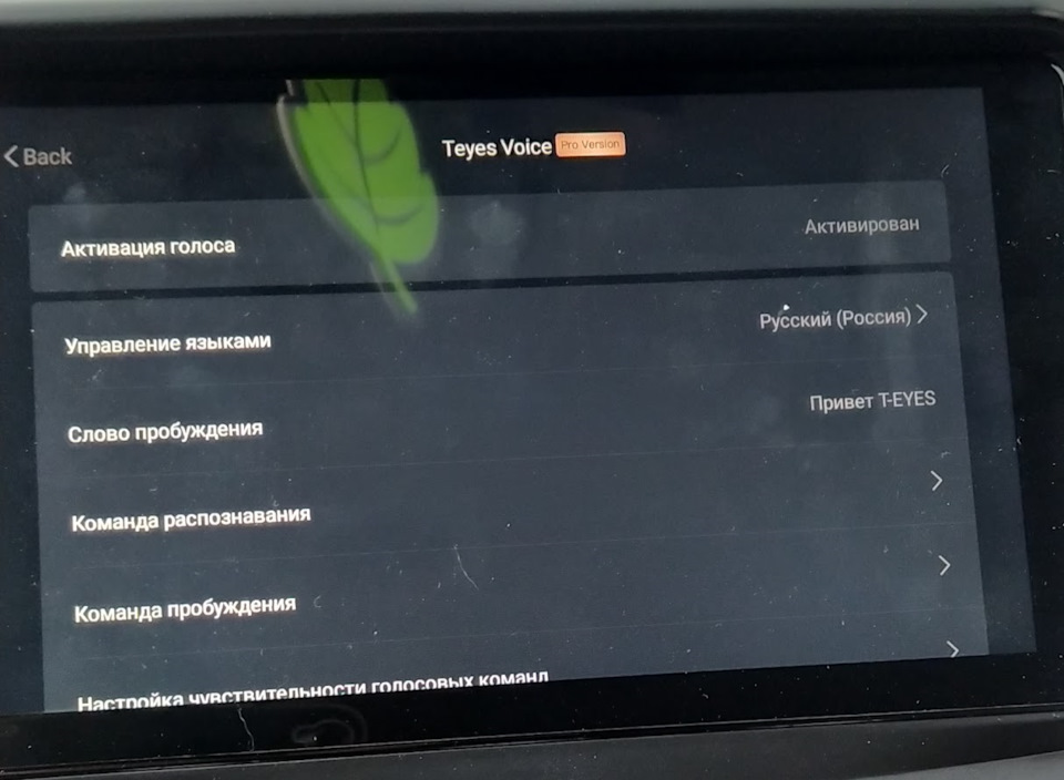 Активировал голосовое управление. Зашел на сайт teyes нажал на значок голосового помощника ввел номер заказа и параметры магнитолы…на следующий день подключил магнитолу к интернету и всё заработало — Mitsubishi Pajero Sport (2G)