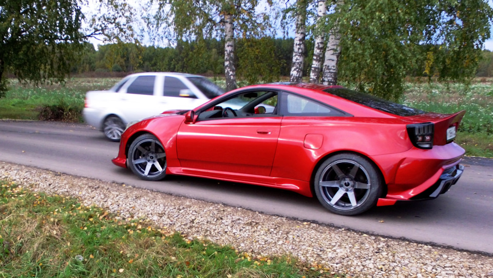 Тут видно как гармонирует дактейл с бампером… — Toyota Celica (230)