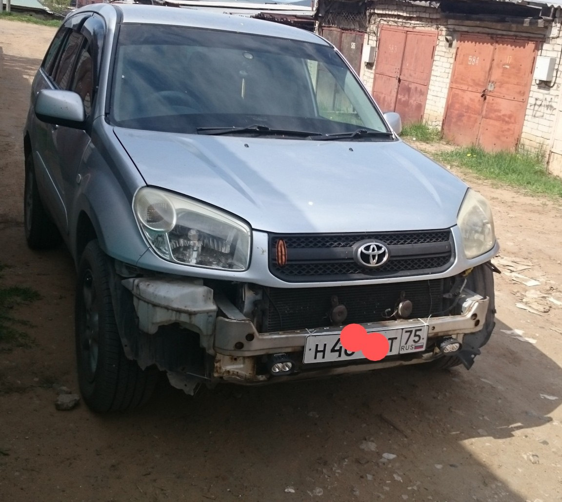 ДТП с инспектором ГИБДД — Toyota RAV4 (II), 1,8 л, 2003 года | ДТП | DRIVE2