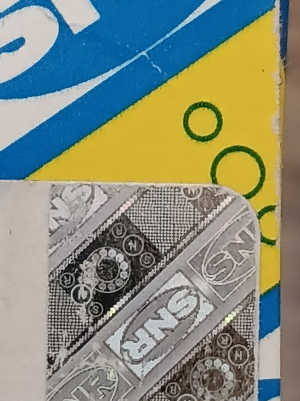 Голограмма заводская — Honda Jazz (1G)