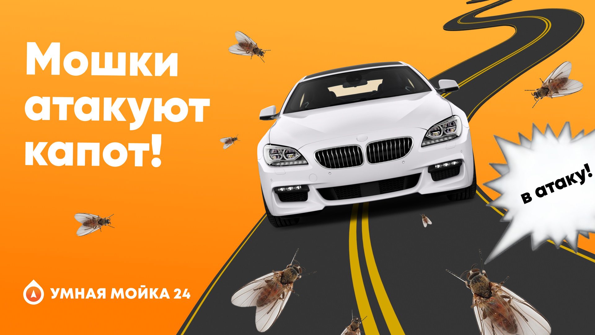 Убираем мошек с капота! — Умная мойка на DRIVE2