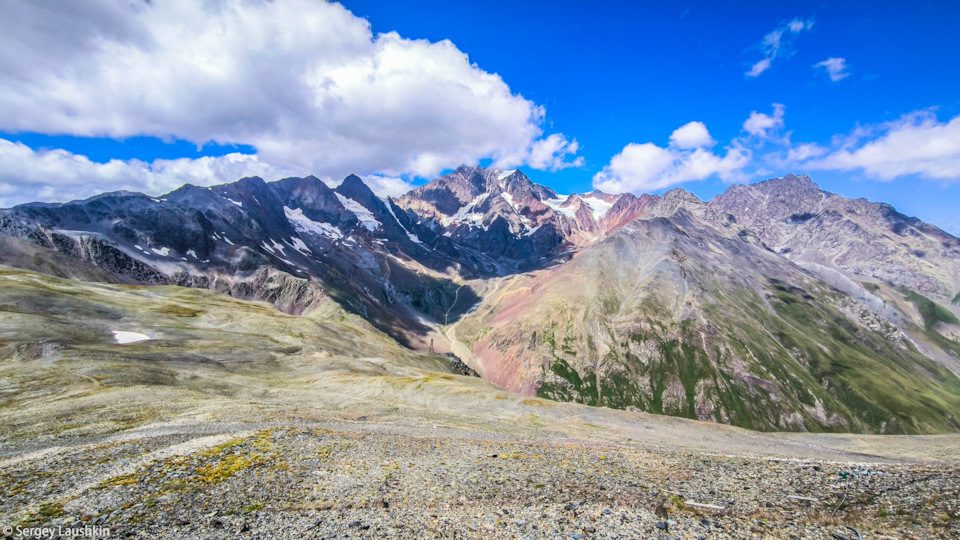 На вершине Куртатинского перевала. — Mitsubishi Pajero Sport (2G)