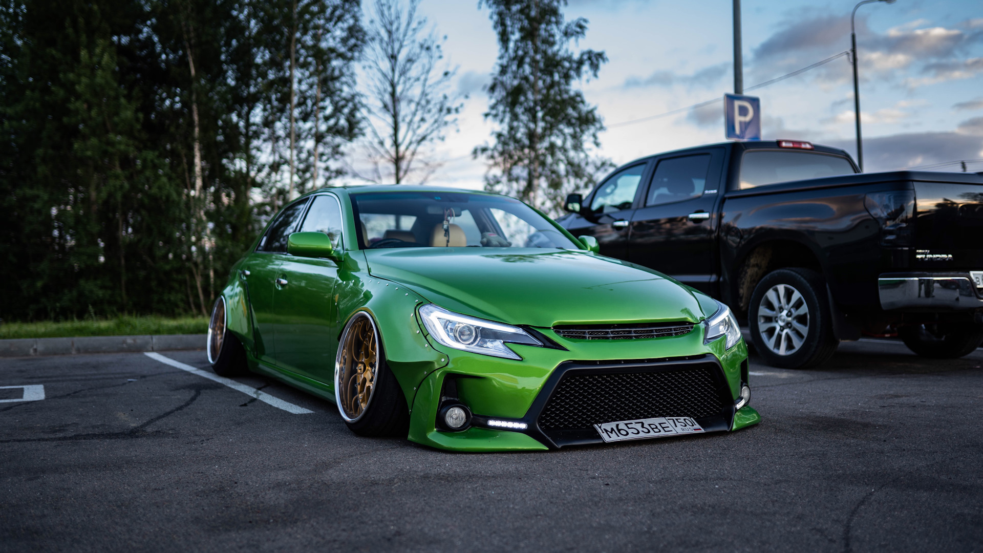 Toyota Mark x 2019 stance