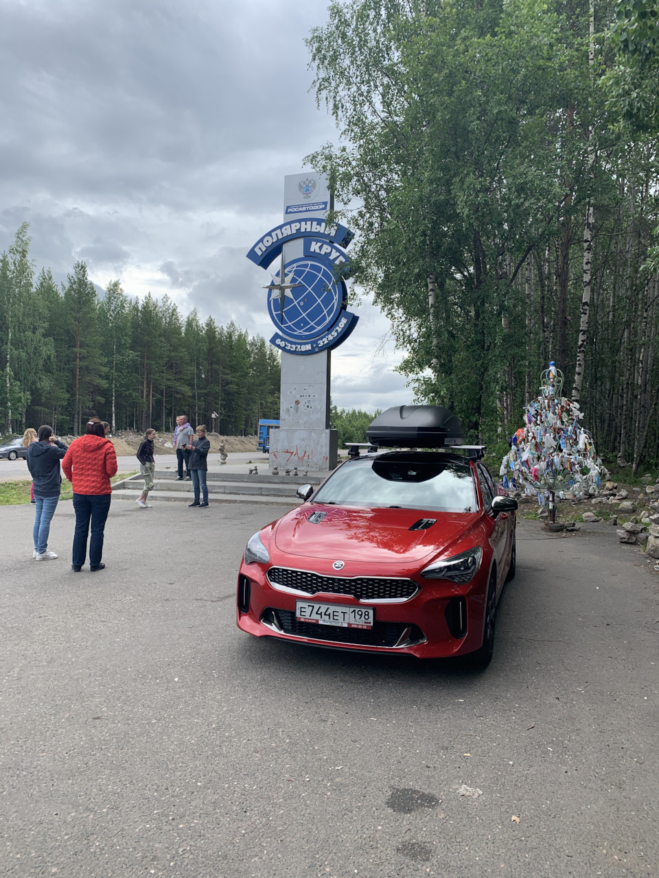 Поездка на море (СПб-Петрозаводск-Мурманск-Териберка) — KIA Stinger, 2 л,  2019 года | путешествие | DRIVE2