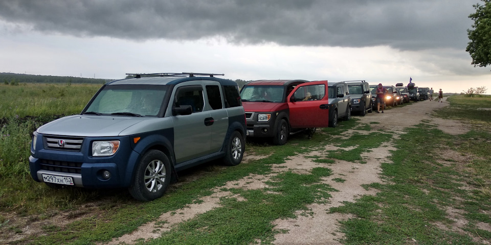 А на небе тучи:) — Honda Element