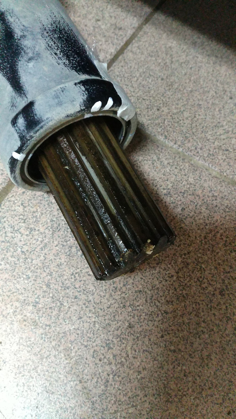 И зачем я туда полез! Или как смазать шлицы кардана Haval h9 — Haval H9 ...