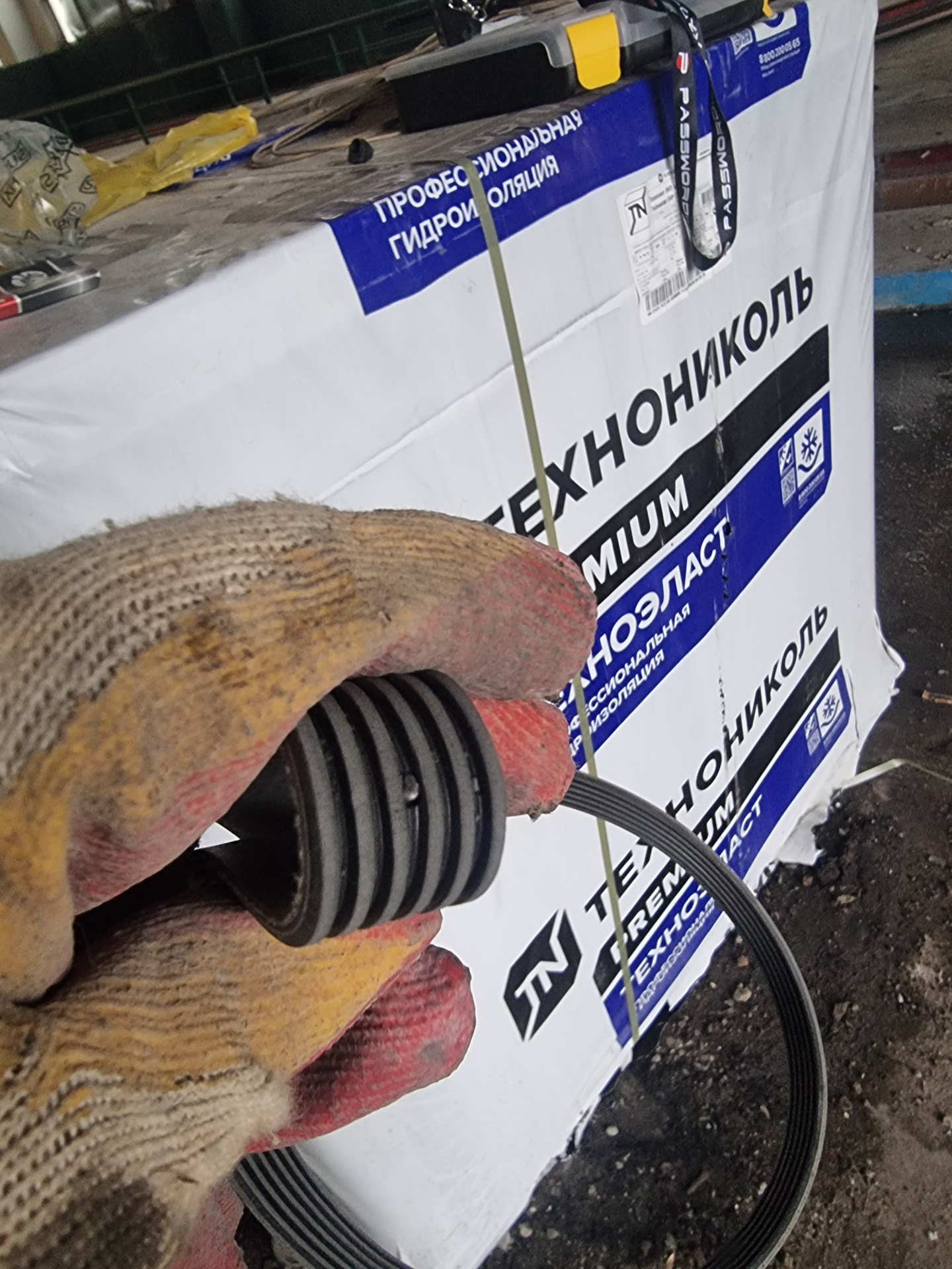 Замена обводного ремня, ролика и подушки — Nissan Tino, 1,8 л, 2001 ...