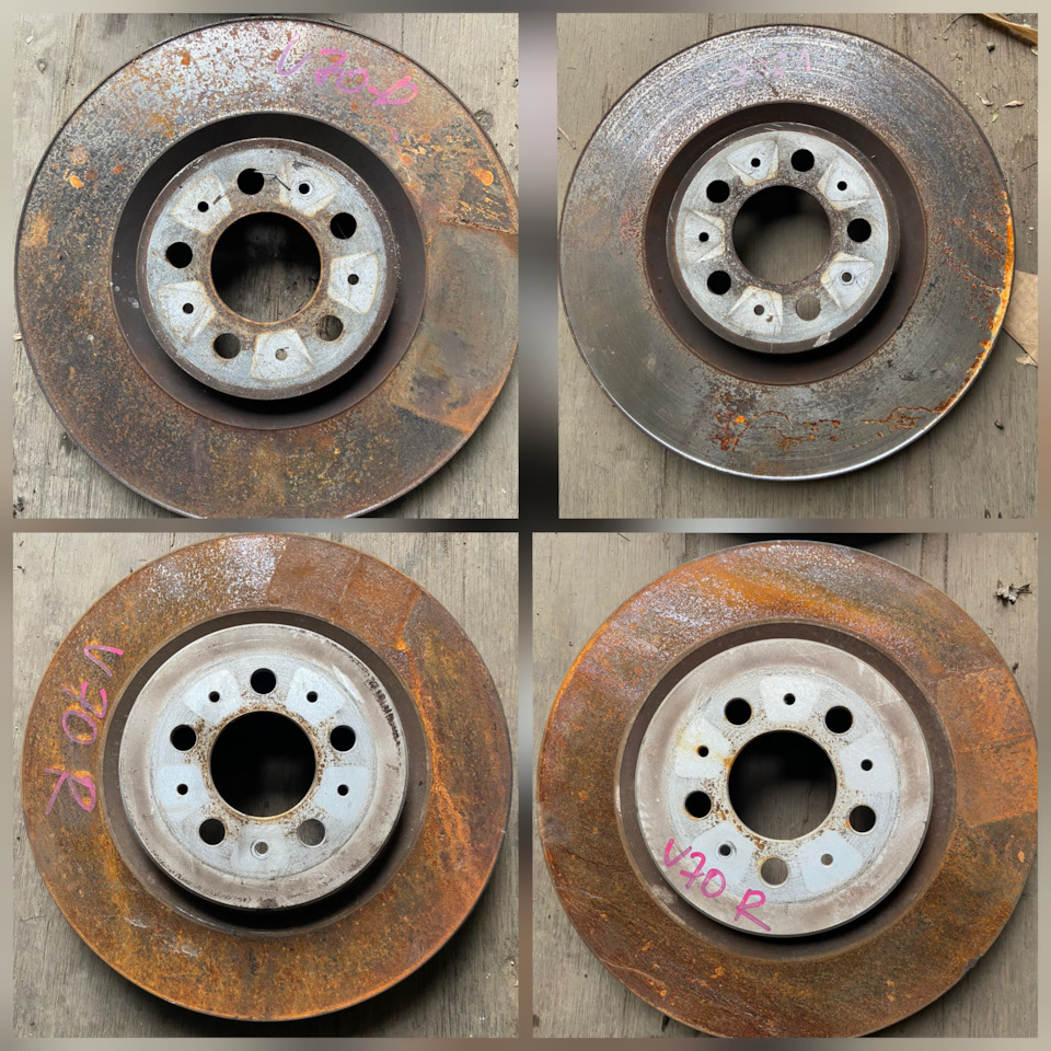 Комплект 4-поршневых тормозов S60R на Volvo S60 R, Volvo S80 (1G ...