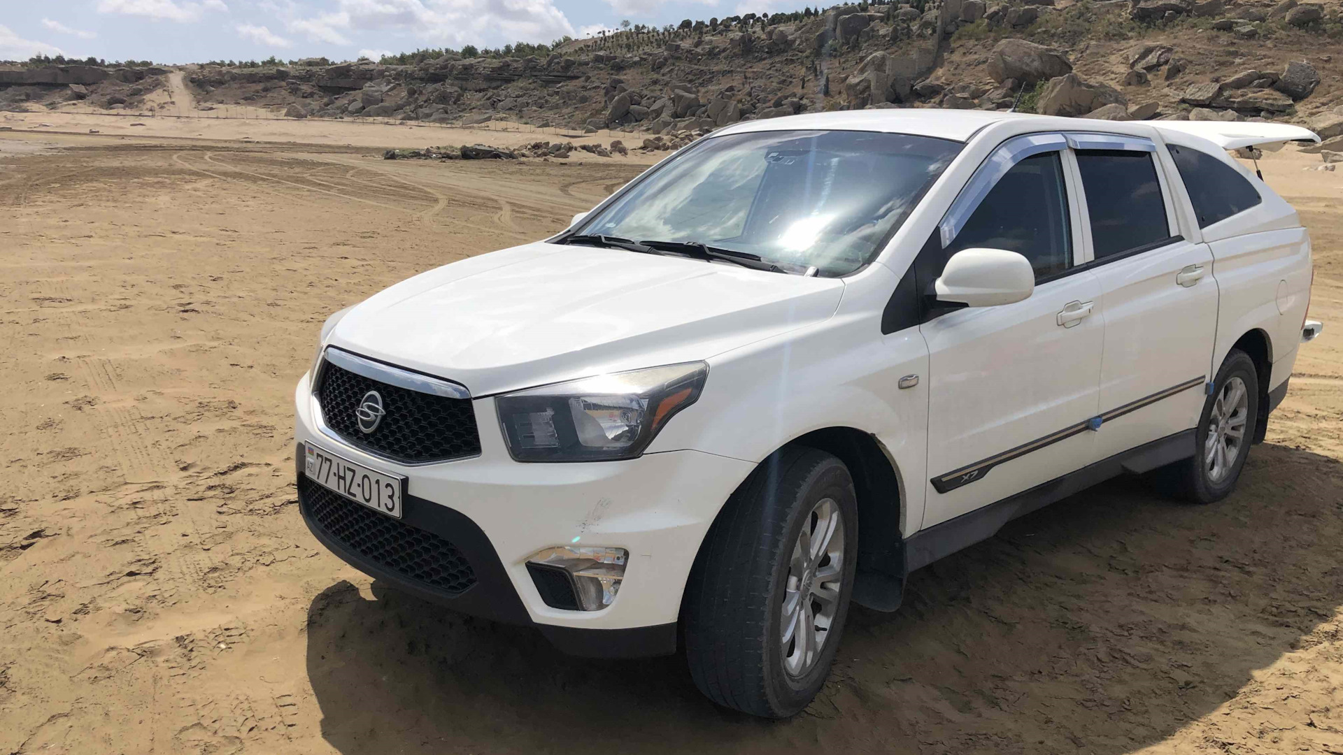 SsangYong Korando Sports 2.0 дизельный 2014 | Белый медведь на DRIVE2