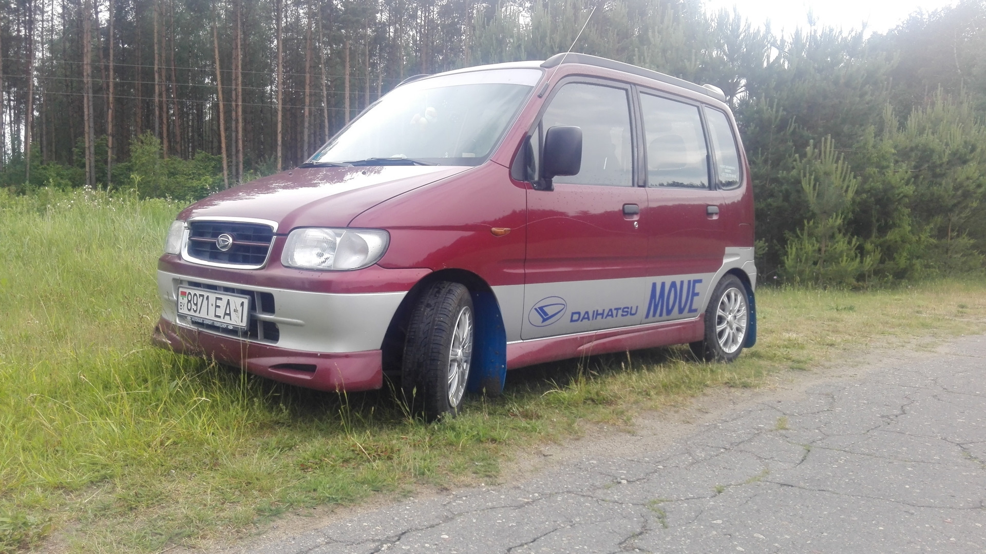 Daihatsu Move (L900, L910) 1.0 бензиновый 1999 | бордовый металик 1.0 на  DRIVE2