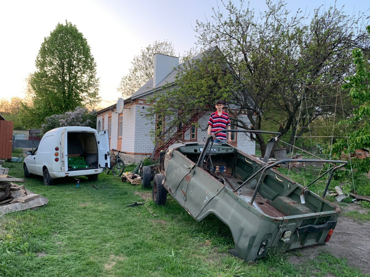 Рама и кузов — УАЗ 469, 2,4 л, 1984 года | кузовной ремонт | DRIVE2