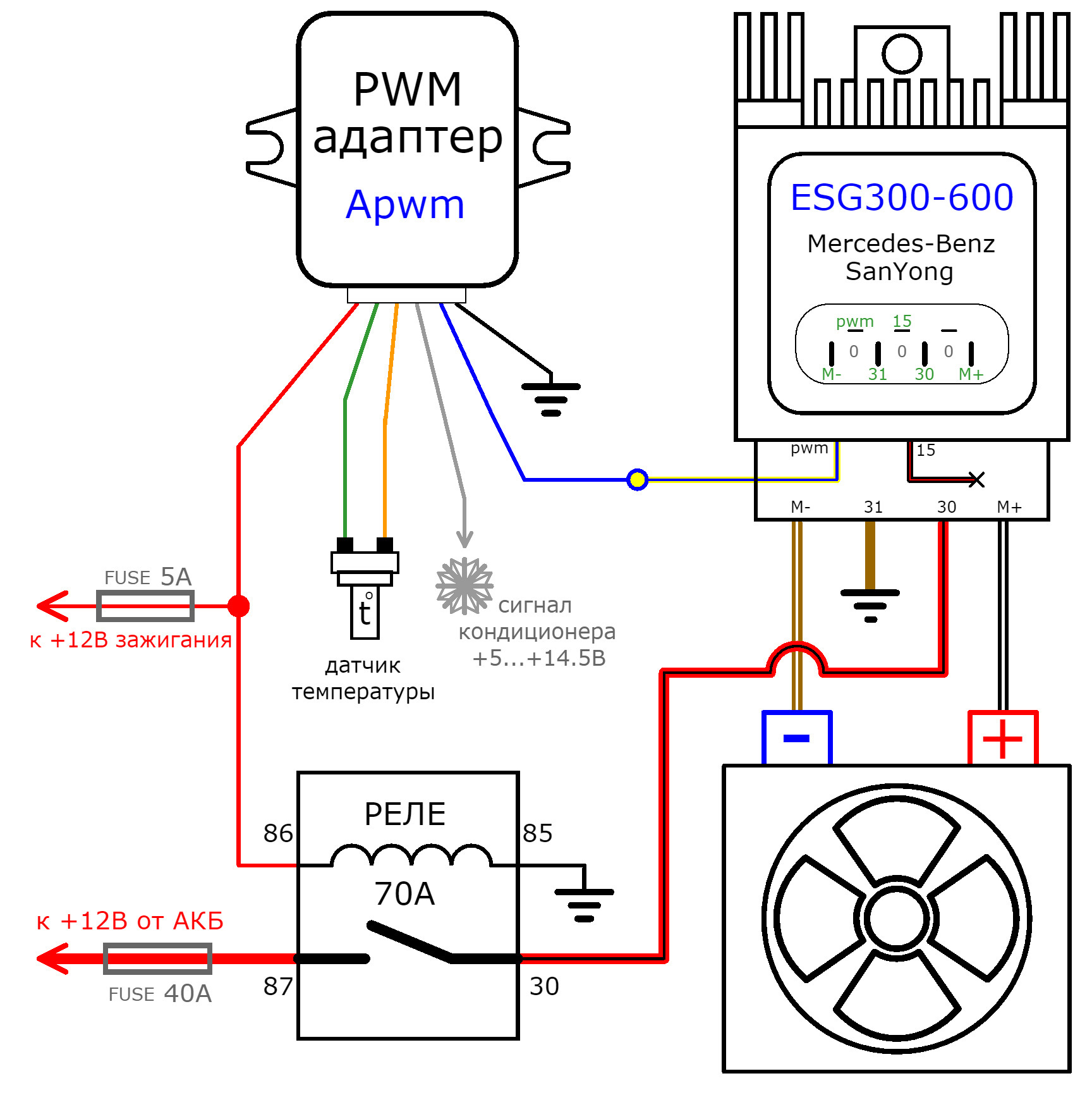 Hw 070 pwm controller схема