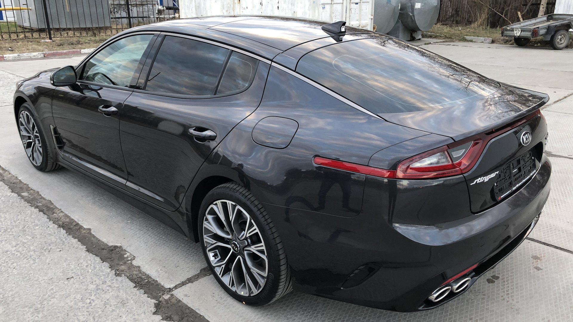 KIA Stinger 2.0 бензиновый 2018 | GT Line Pantera Metal на DRIVE2