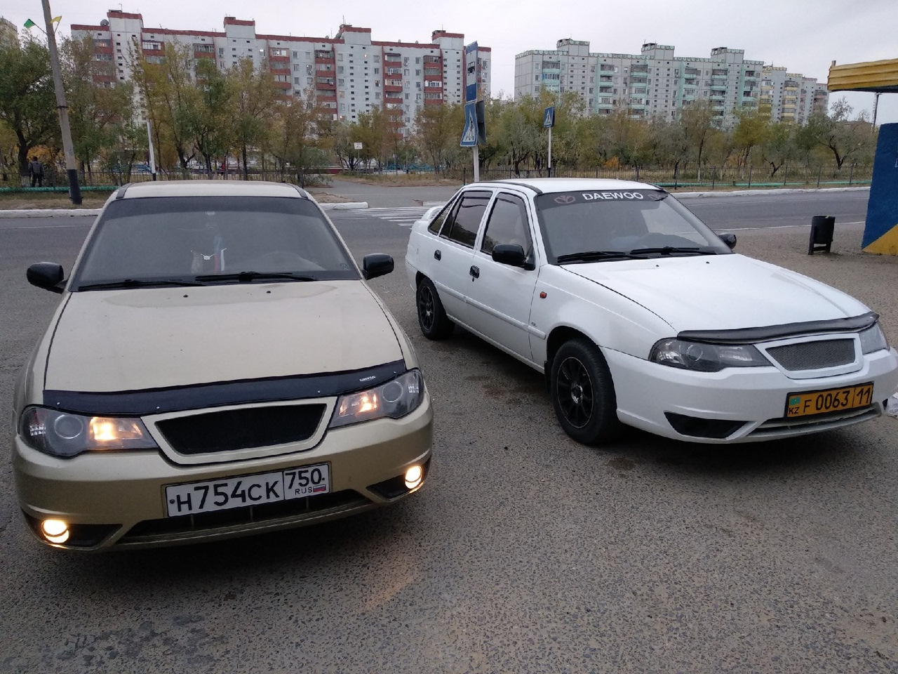 Daewoo Nexia n150 белая