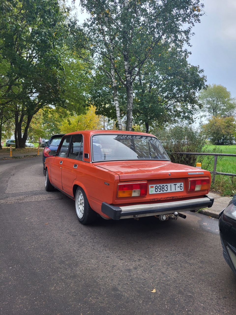 Передняя подвеска weride (красноярский) и стильная посадка — Lada 2105, 1,3  л, 1982 года | просто так | DRIVE2