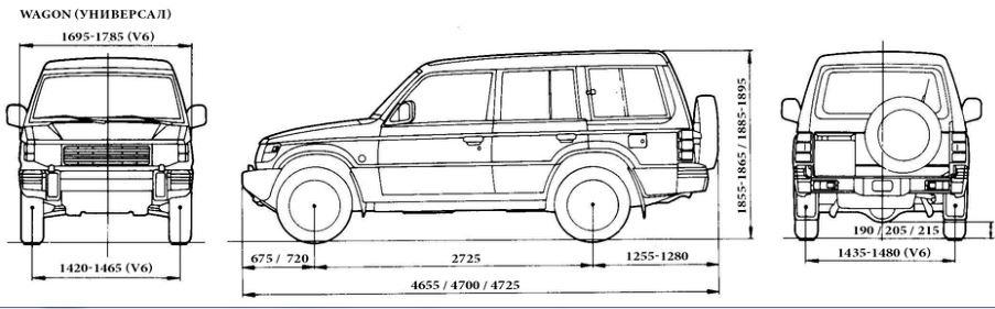 Паджеро размеры. Габариты Мицубиси Паджеро 2. Mitsubishi Pajero 4 габариты. Mitsubishi Pajero 2 габариты. Паджеро 2 габариты кузова.