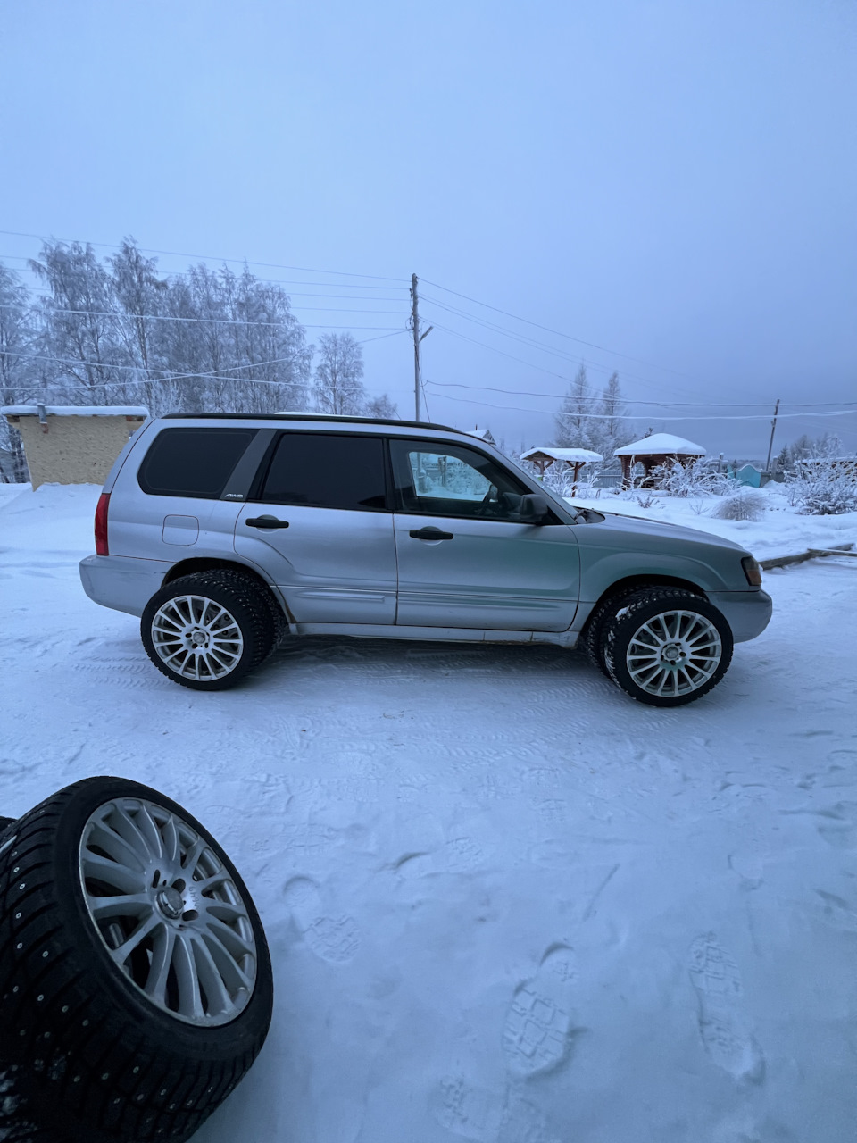 Диски — Subaru Forester (SG), 2,5 л, 2002 года | колёсные диски | DRIVE2