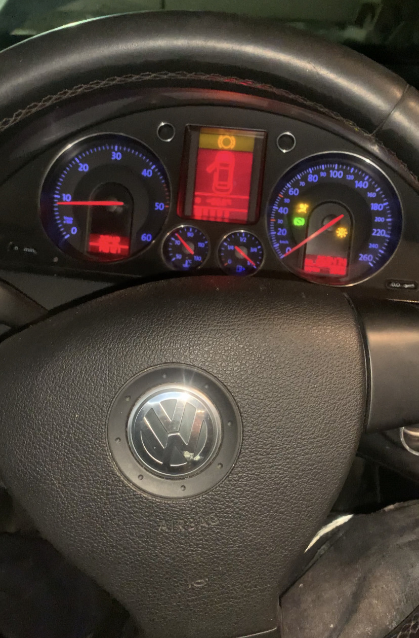 Замена приборной панели — Volkswagen Passat Variant (B6), 2 л, 2007 ...