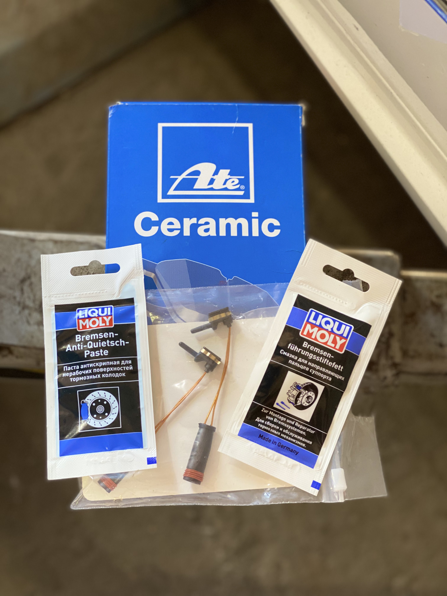 Передние колодки ATE Ceramic — Mercedes-Benz E-Class (W212), 3,5 л ...