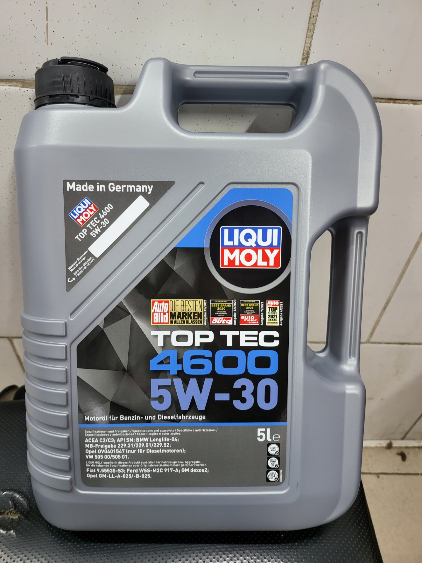Залил Liqui Moly 5W30 в свой 1,4 turbo — Volkswagen Polo liftback, 1,4 ...