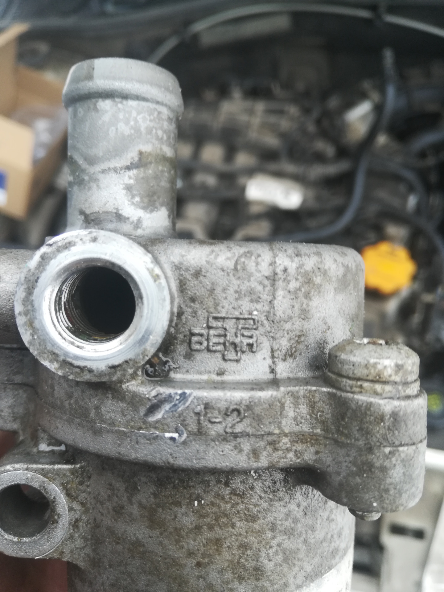 Термостат на ларгус, 21129 дв — Lada Ларгус, 1,6 л, 2017 года | поломка ...