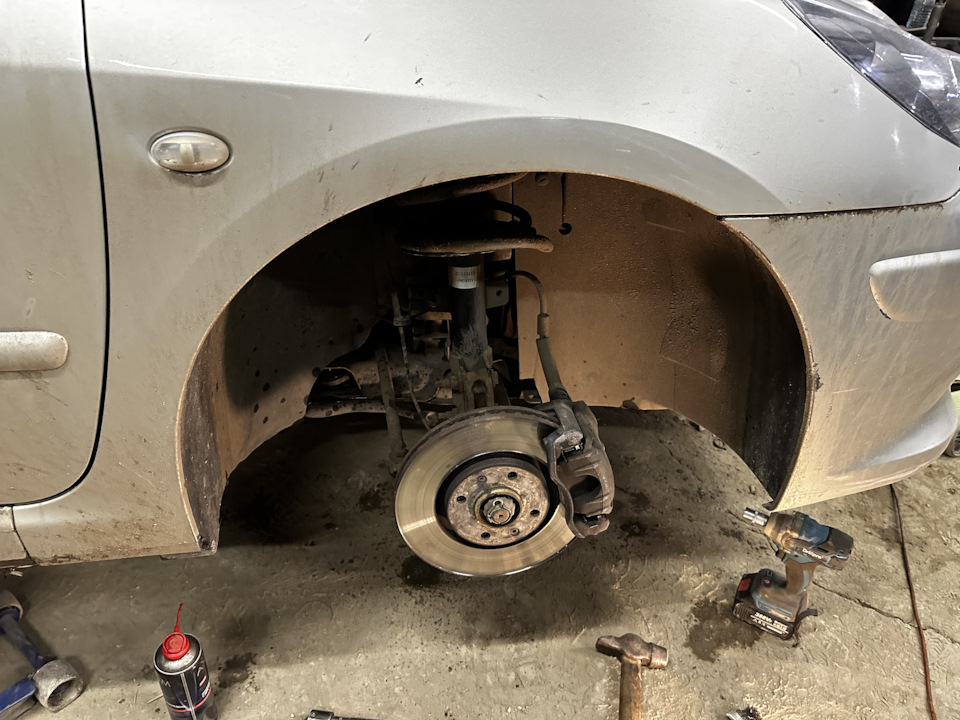 Стойки стабилизатора — Peugeot 307 SW, 1,6 л, 2006 года | своими руками ...