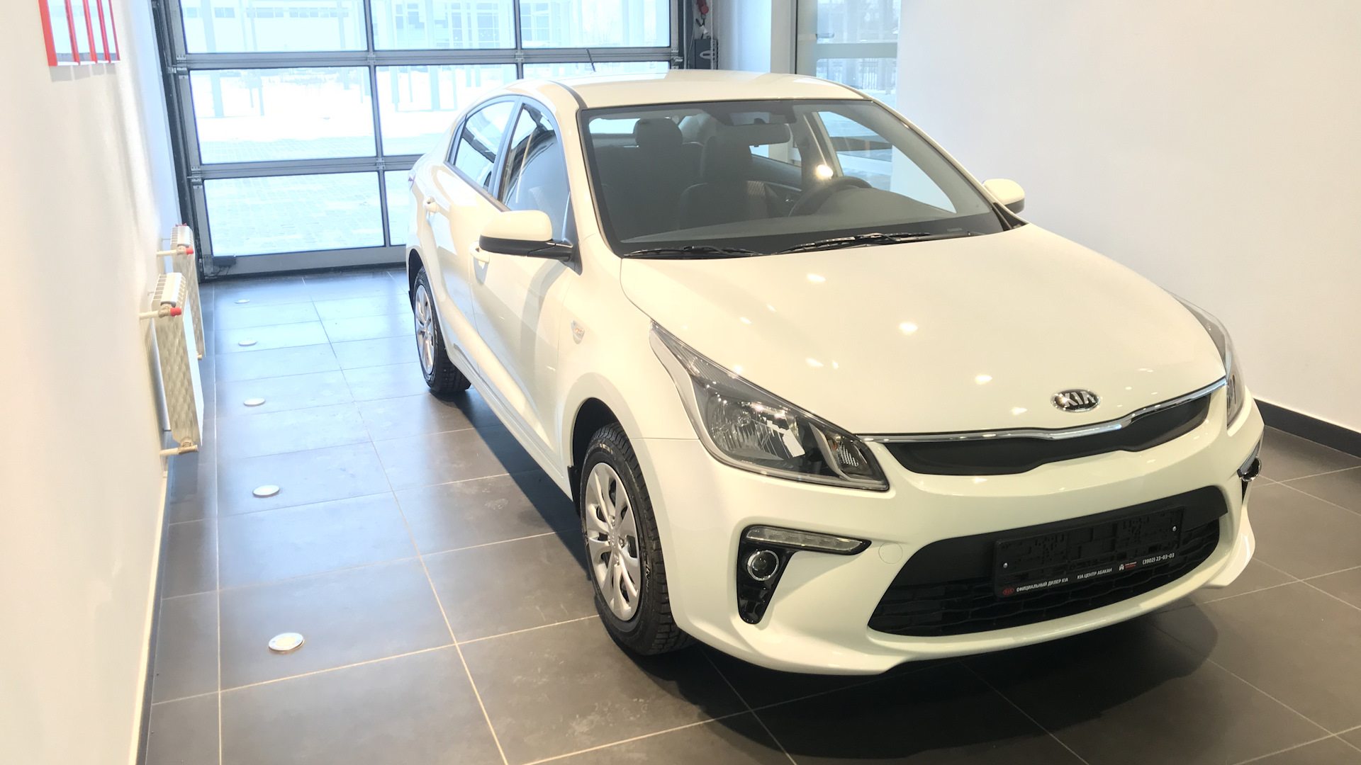 KIA Rio (4G) 1.6 бензиновый 2017 | Белая сучка на DRIVE2