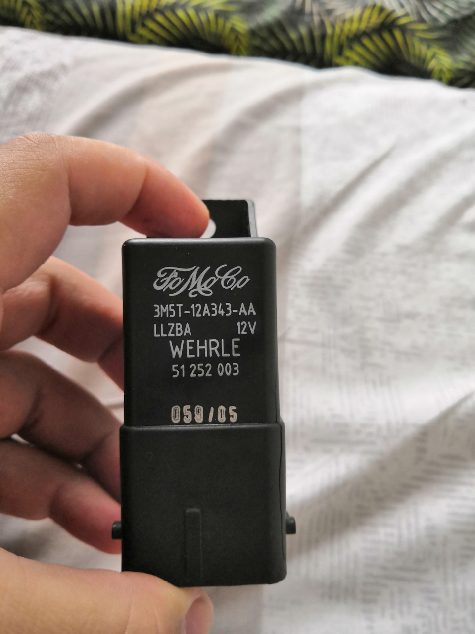 51252003 Б/у Реле свечей накаливания Mazda 3 BK (2003-2006) MAZDA ...