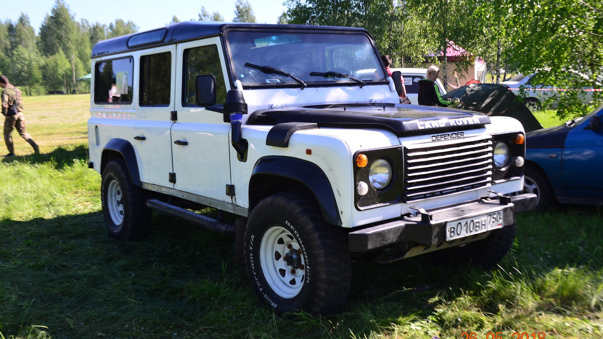 Land Rover Defender 2.5 дизельный 1996 | на DRIVE2