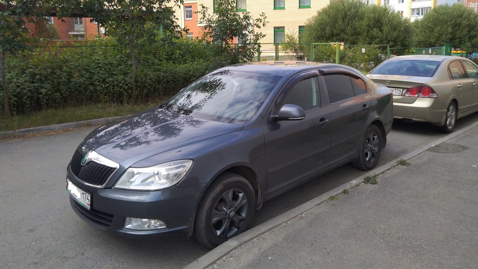 Залегли кольца. — Skoda Octavia A5 Mk2, 1,6 л, 2011 года | поломка | DRIVE2