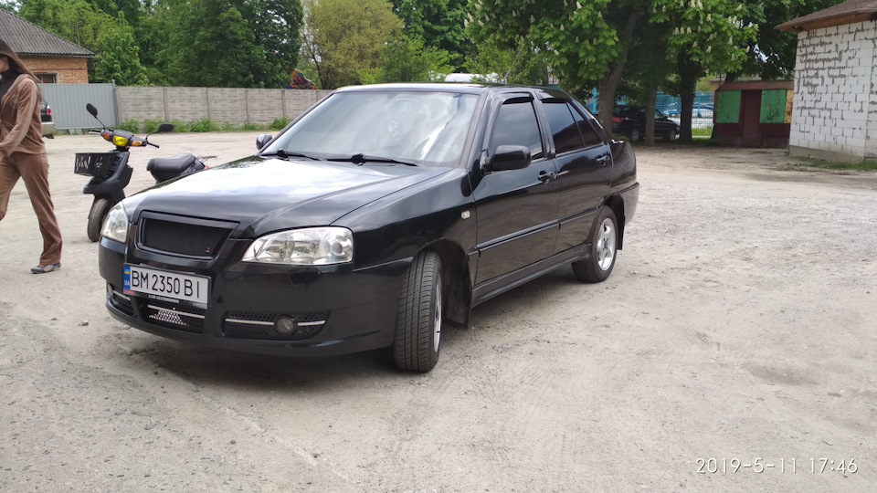 Chery Amulet 1.6 бензиновый 2008 | Чёрный металик на DRIVE2