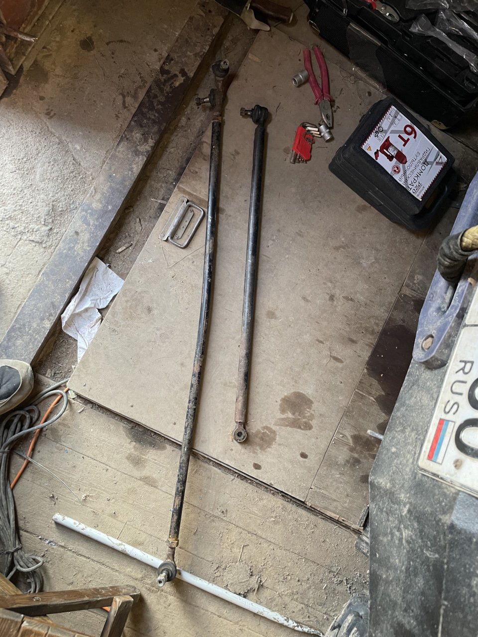 Как заменить/отремонтировать рулевые наконечники?! — Suzuki Samurai, 1 ...