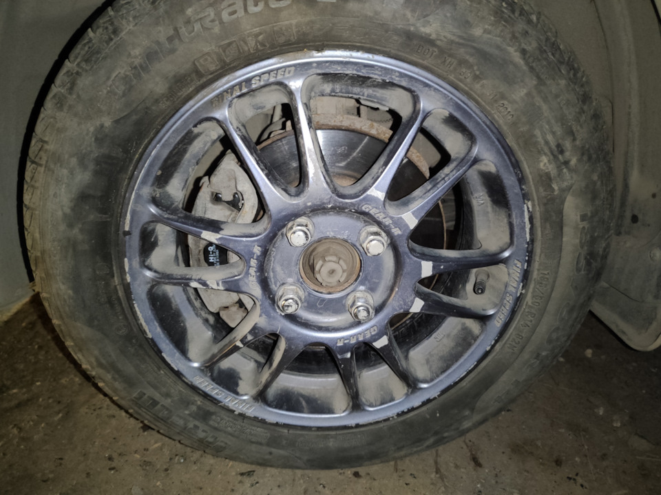 Переобуться, заменил тормозные колодки — Hyundai Getz, 1,3 л, 2004 года ...