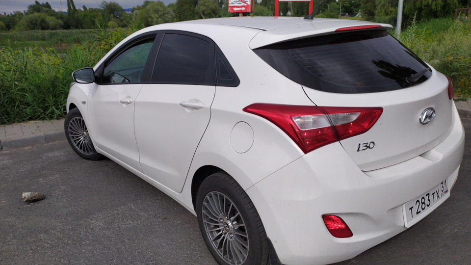 Тонировка — Hyundai i30 (2G), 1,6 л, 2013 года | стайлинг | DRIVE2