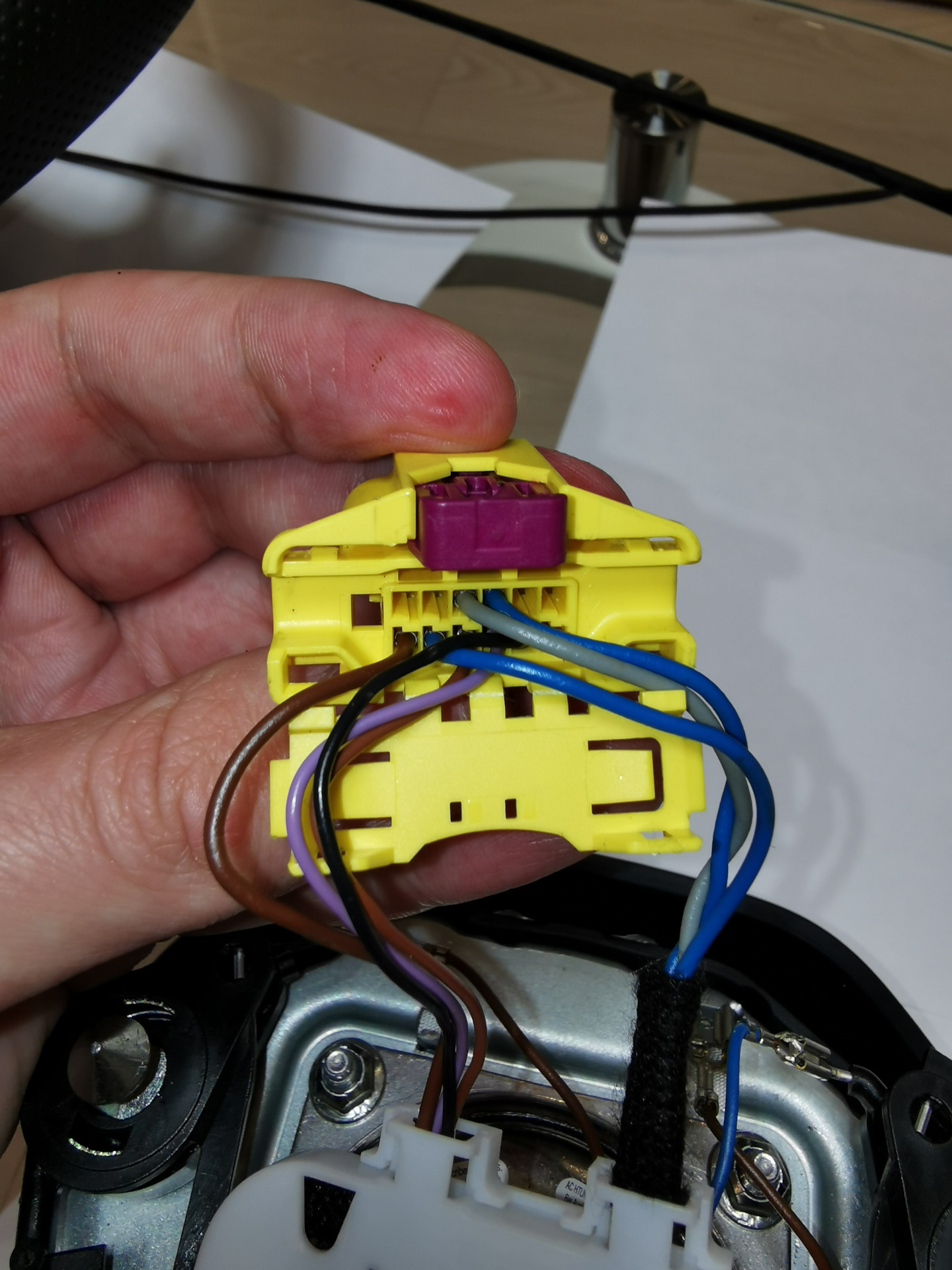 Замена кнопочного руля на сенсорный (инструкция) — Volkswagen Touareg ...