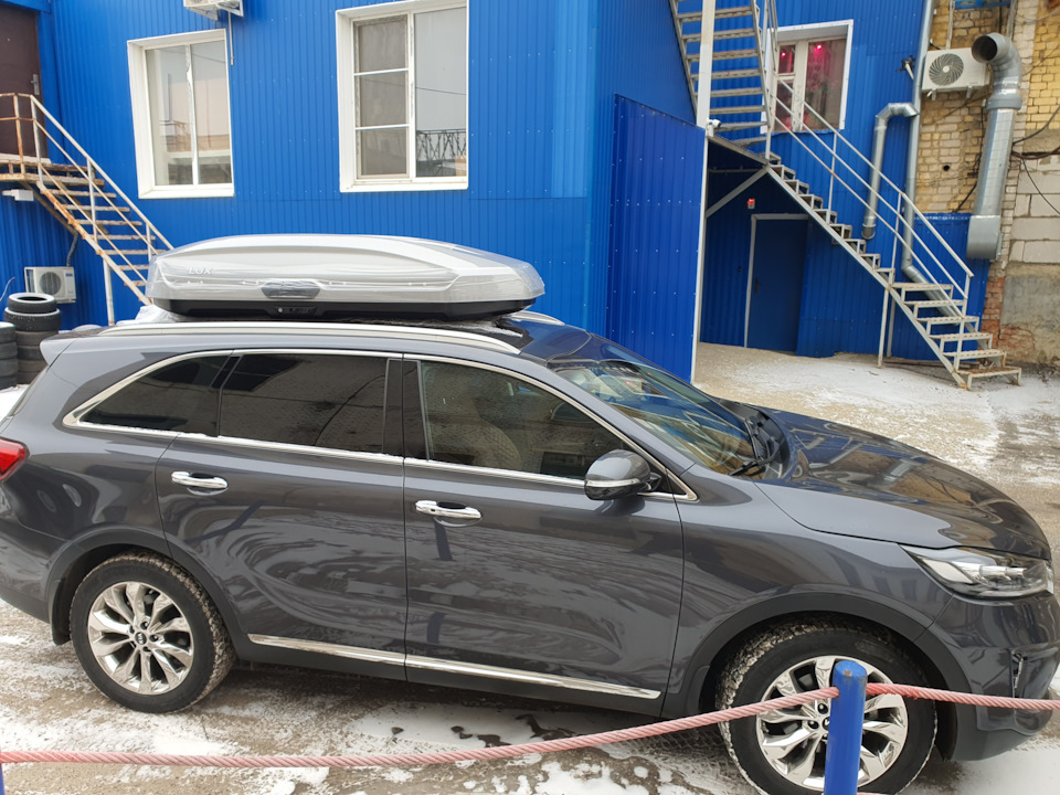 Выбор багажника на крышу — KIA Sorento (3G), 2,2 л, 2018 года ...